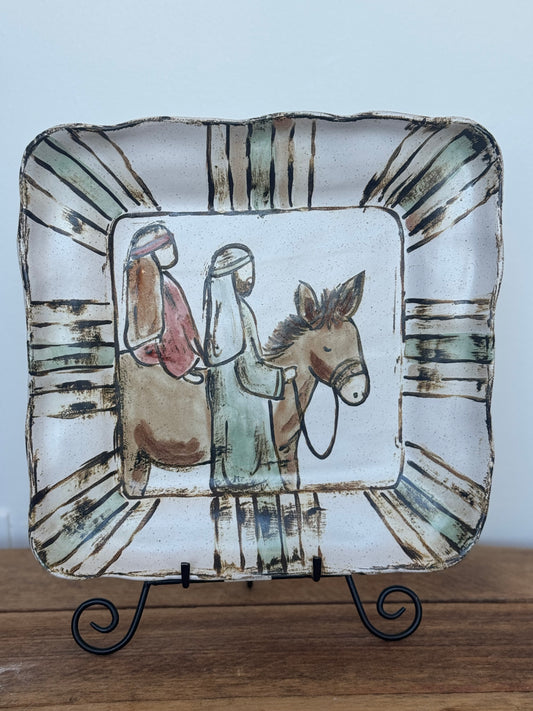 Etta B Journey to Bethlehem Platter - The Jewelers Lebanon