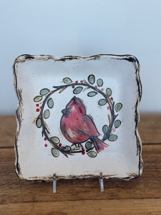 Etta B Cardinal Dish - The Jewelers Lebanon