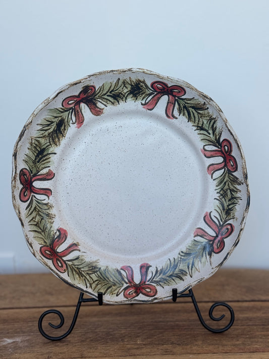 Etta B Bow and Bough Buffet Plate - The Jewelers Lebanon