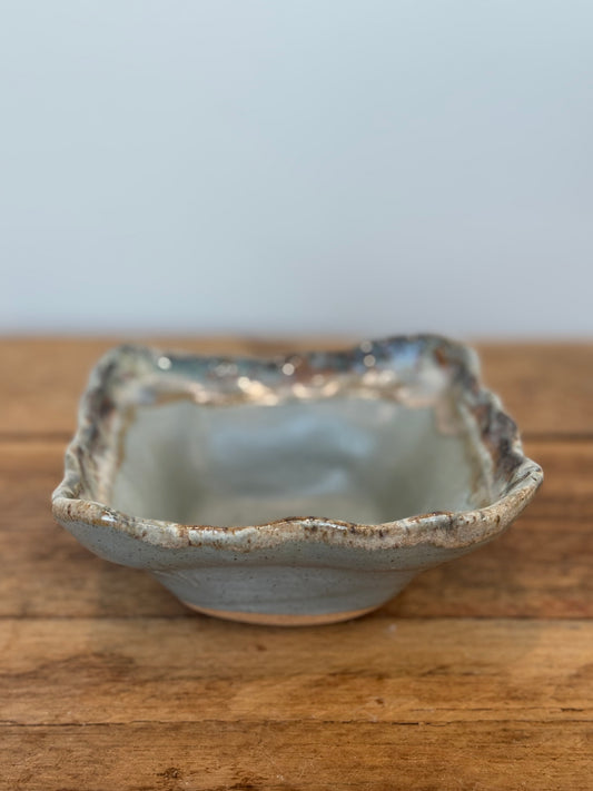Etta B square snack bowl